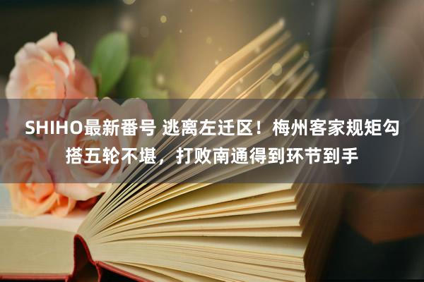 SHIHO最新番号 逃离左迁区！梅州客家规矩勾搭五轮不堪，打败南通得到环节到手